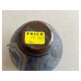 Decorative Pottery Vases - Marujaldo Signed Set of 2 & Decorative Bird House