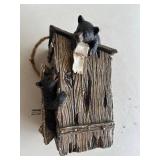 Decorative Pottery Vases - Marujaldo Signed Set of 2 & Decorative Bird House