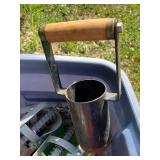 Garden Fertilizer Tools & Funnels Mixed Lot - content quantities unverified