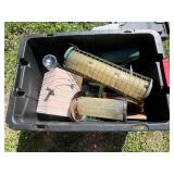 Outdoor Bird Houses Mixed Lot in Storage Tote