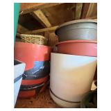 Large Planters Mixed Lot