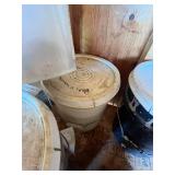 Shop Supplies & Storage Bins Mixed Lot With Oregon 18 Bar & Chain Combo - content quantities unverified