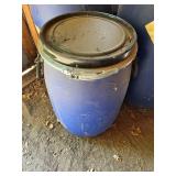 Plastic Storage Drums (Lot of 4)