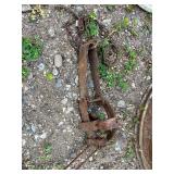 Milk Can, Garden Tools & Rusty Hardware Mixed Lot