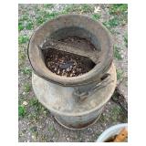 Milk Can, Garden Tools & Rusty Hardware Mixed Lot
