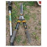 Yard Tool Lot - Black & Decker, Stihl, Homelite & Fiskars Trimmers, Pruners