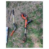Yard Tool Lot - Black & Decker, Stihl, Homelite & Fiskars Trimmers, Pruners