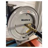 Air Hose Reel - Klutch 73429 1/2 in. X 50 Ft. Auto Rewind