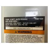 Air Hose Reel - Klutch 73429 1/2 in. X 50 Ft. Auto Rewind