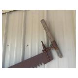Longhorn Skull Wall Decor & Saw Blade Wall Art Mixed Lot