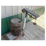 Antique Barrel Scale