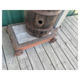 Antique Barrel Scale