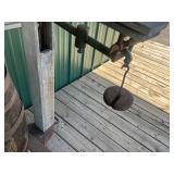 Antique Barrel Scale