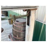 Antique Barrel Scale