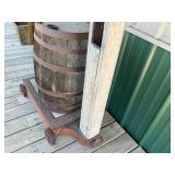 Antique Barrel Scale
