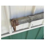 Primitive Farm Decor - Milk Can, Wooden Tote, Hanging Yoke & Lid