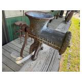 Antique Meat Grinders & Sausage Stuffers Mixed Lot