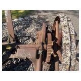 Antique Farm Implements Pair - Horse-Drawn Agricultural Machinery