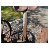 Antique Farm Implements Pair - Horse-Drawn Agricultural Machinery