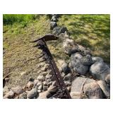 Antique Farm Implements Pair - Horse-Drawn Agricultural Machinery