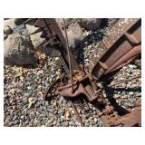 Antique Farm Implements Pair - Horse-Drawn Agricultural Machinery