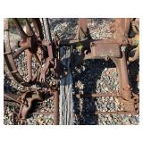 Antique Farm Implements Pair - Horse-Drawn Agricultural Machinery