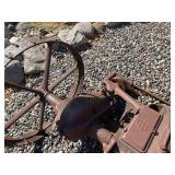 Antique Farm Implements Pair - Horse-Drawn Agricultural Machinery