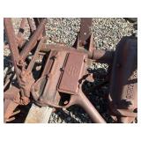 Antique Farm Implements Pair - Horse-Drawn Agricultural Machinery