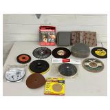 Sanding Discs & Cutoff Wheels Mixed Lot - 3M, Makita, Warrior, Rex-Cut & Wedge