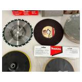 Sanding Discs & Cutoff Wheels Mixed Lot - 3M, Makita, Warrior, Rex-Cut & Wedge