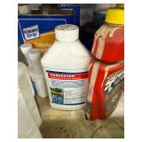 Mixed Lot of Garage Fluids Inc Insecticides, Tempo,  Klean Strip & More - content quantities unverified