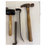 Hammer & Pry Bar Tool Mixed Lot