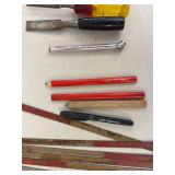 Hand Tools Mixed Lot - Screwdrivers, Snips, Pliers, Files & Brush