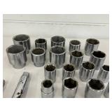 Socket Set - Assorted Chrome Sockets & Extensions (18 PC)