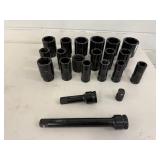 Impact Socket Set - GRIP 1/2" CR-MO SAE & Metric