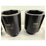 Impact Socket Set - GRIP 1/2" CR-MO SAE & Metric