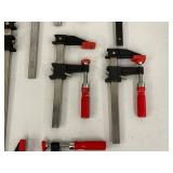 Bar Clamps - Assorted Steel Clamps (Lot of 8)