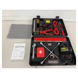 Auto Emergency Tool Set - 300 PSI Air Compressor & Multi-Function Lantern