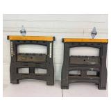 Adjustable Saw Horse Pair - AG (Lot of 2)