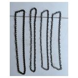 Chainsaw Chains - Lot of 4
