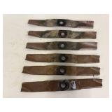 Mower Blades - Steel Blades (Lot of 6)