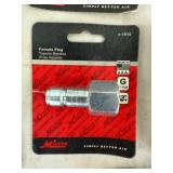 Air Hose Fittings - Milton & RapidAir Assorted Quick Connects in Orig Pkg