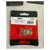 Air Hose Fittings - Milton & RapidAir Assorted Quick Connects in Orig Pkg