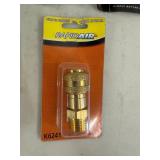 Air Hose Fittings - Milton & RapidAir Assorted Quick Connects in Orig Pkg