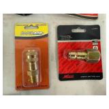 Air Compressor Fittings - Milton, RapidAir & Assorted Brass Couplers Mixed Lot