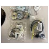 Hardware & Small Engine Parts Mixed Lot - NGK, STIHL & Flag Holders