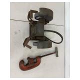 Bench Grinder & Pipe Cutter Mixed Lot