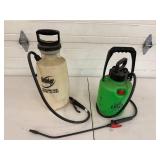 Garden Sprayers - Lesco 032573 & Roundup Herbicide Sprayers (Lot of 2) - no contents