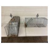 Live Animal Traps (Lot of 2)