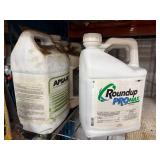 Agricultural Chemicals Mixed Lot  - APSA-80, Roundup Pro Max & NutriPlant AG - content quantities unverified
